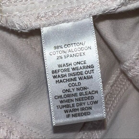 LOFT Blush Pink Modern Cuffed Crop Jeans - Picture 9 of 10